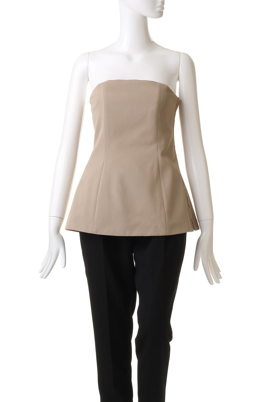 【マルティニーク/martinique】のW/Viビスチェ[セットアップ対応可] 人気、トレンドファッション・服の通販 founy(ファニー) 　ファッション　Fashion　レディースファッション　Fashion for Women　トップス・カットソー　Cut & Sew Tops　キャミソール&ノースリーブ　Camisoles & Sleeveless Tops　シャツ・ブラウス・オフィスカジュアル　Elegant Blouses & Button-Ups　ビスチェ　Bustiers & Corset Tops / Layered Bustier Style　おすすめ　Recommended / Our Picks　シェイプ　Shape, Slim Fit　セットアップ　Set-Up, Coordinated Outfit　ツイル　Twist, Twisted Detail　ノースリーブ　Sleeveless, No-Sleeve　ビスチェ　Bustier, Corset Top　other-2|ID: prp329100004878697 ipo3291000000036400627