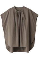 【ル フィル/LE PHIL】のSOLOTEX ブロードギャザーブラウス ブラウン|ID: prp329100004878711 ipo3291000000036401733