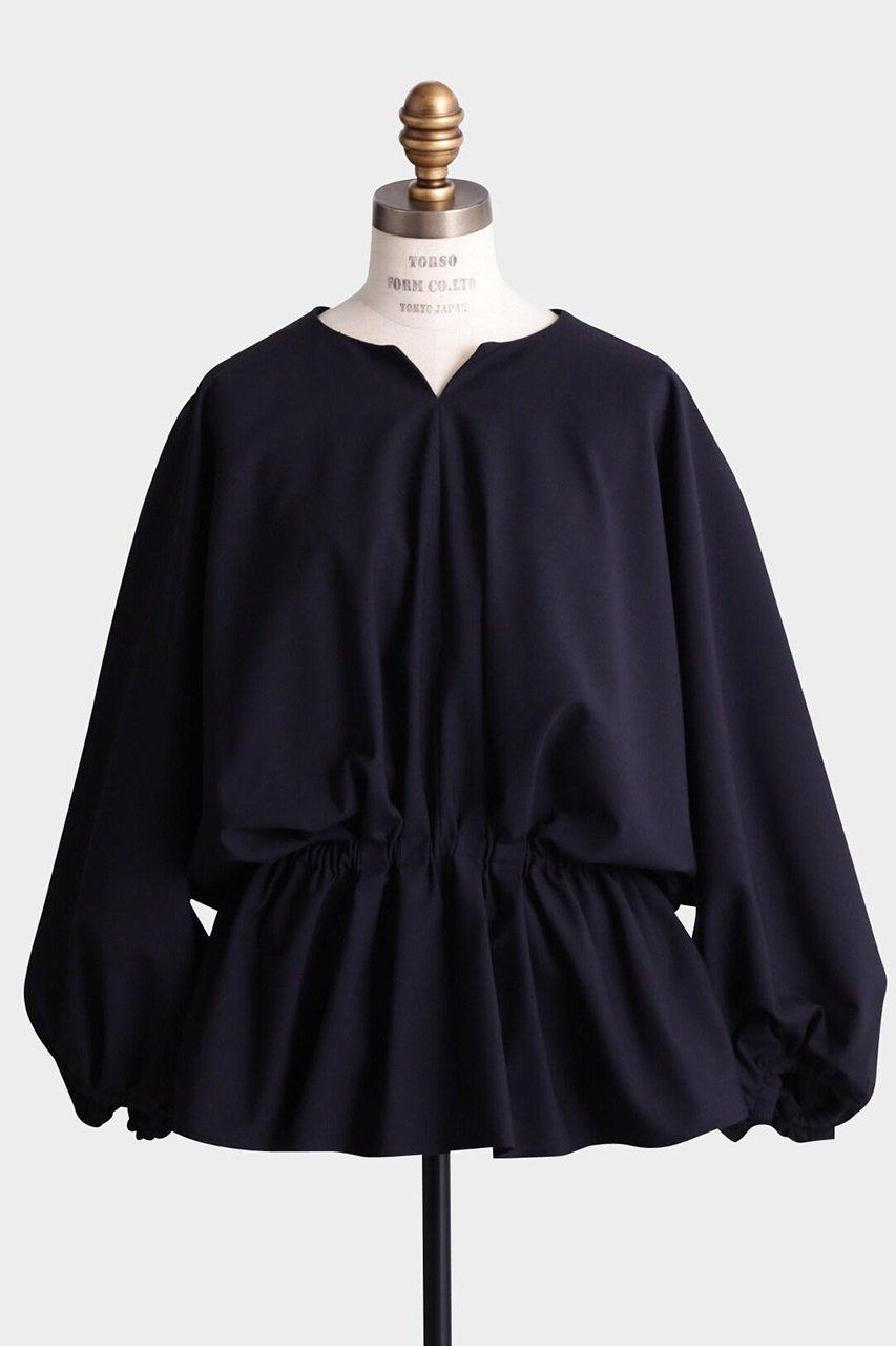 【ヒューエルミュージアム/hueLe Museum】の【STUMBLY】Balloon Sleeve Blouse 人気、トレンドファッション・服の通販 founy(ファニー) 　ファッション　Fashion　レディースファッション　Fashion for Women　トップス・カットソー　Cut & Sew Tops　シャツ・ブラウス・オフィスカジュアル　Elegant Blouses & Button-Ups　ギャザー　Gathered, Ruffled　スリーブ　Sleeve, Long Sleeve / Short Sleeve　パターン　Pattern, Design Print　ロング　Long, Long-Length　other-2|ID: prp329100004878715 ipo3291000000036402360