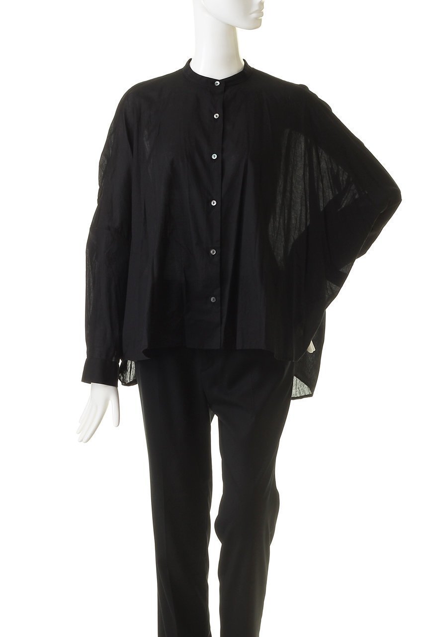 【ミズイロ インド/mizuiro ind】のバックギャザーワイドシャツ 人気、トレンドファッション・服の通販 founy(ファニー) 　ファッション　Fashion　レディースファッション　Fashion for Women　トップス・カットソー　Cut & Sew Tops　シャツ・ブラウス・オフィスカジュアル　Elegant Blouses & Button-Ups　バッグ　Bags　ギャザー　Gathered, Ruffled　シアー　Sheer, See-Through　スリーブ　Sleeve, Long Sleeve / Short Sleeve　ポンチョ　Poncho, Cape Style　ロング　Long, Long-Length　other-2|ID: prp329100004878720 ipo3291000000036402639