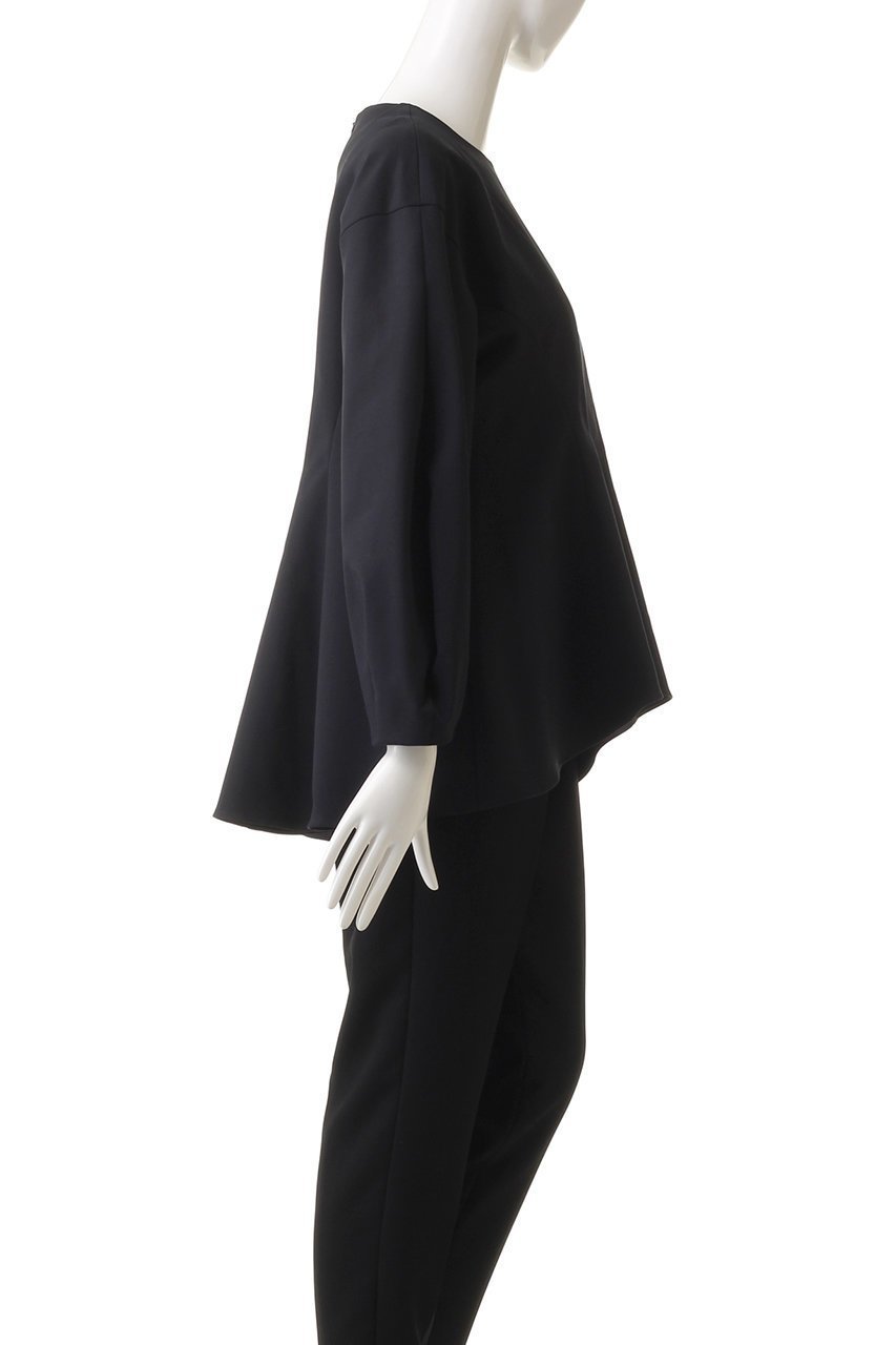 【ル フィル/LE PHIL】のダブルクロスストレッチブラウス 人気、トレンドファッション・服の通販 founy(ファニー) ファッション Fashion レディースファッション Fashion for Women トップス・カットソー Cut & Sew Tops シャツ・ブラウス・オフィスカジュアル Elegant Blouses & Button-Ups おすすめ Recommended / Our Picks なめらか Smooth, Silky Texture スリーブ Sleeve, Long Sleeve / Short Sleeve セットアップ Set-Up, Coordinated Outfit フレア Flare, Flared ロング Long, Long-Length エレガント 上品 Elegant other-3|ID: prp329100004878724 ipo3291000000036402851