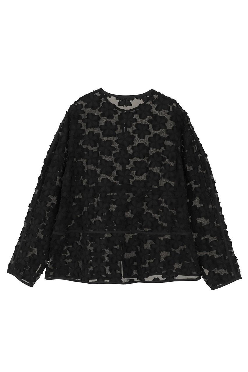 【マルティニーク/martinique】のフラワージャガードシアーブラウス 人気、トレンドファッション・服の通販 founy(ファニー) ファッション Fashion レディースファッション Fashion for Women トップス・カットソー Cut & Sew Tops シャツ・ブラウス・オフィスカジュアル Elegant Blouses & Button-Ups おすすめ Recommended / Our Picks インナー Innerwear カーディガン Cardigan, Knitwear キャミソール Camisole, Spaghetti Strap Top クラシック Classic, Timeless Style シアー Sheer, See-Through スリーブ Sleeve, Long Sleeve / Short Sleeve ダウン Down, Puffer デニム Denim, Jeans Material フレア Flare, Flared モダン Modern, Contemporary ロング Long, Long-Length 新作・新入荷 New Arrivals / New In 羽織 Haori, Light Jacket other-2|ID: prp329100004878740 ipo3291000000036403217