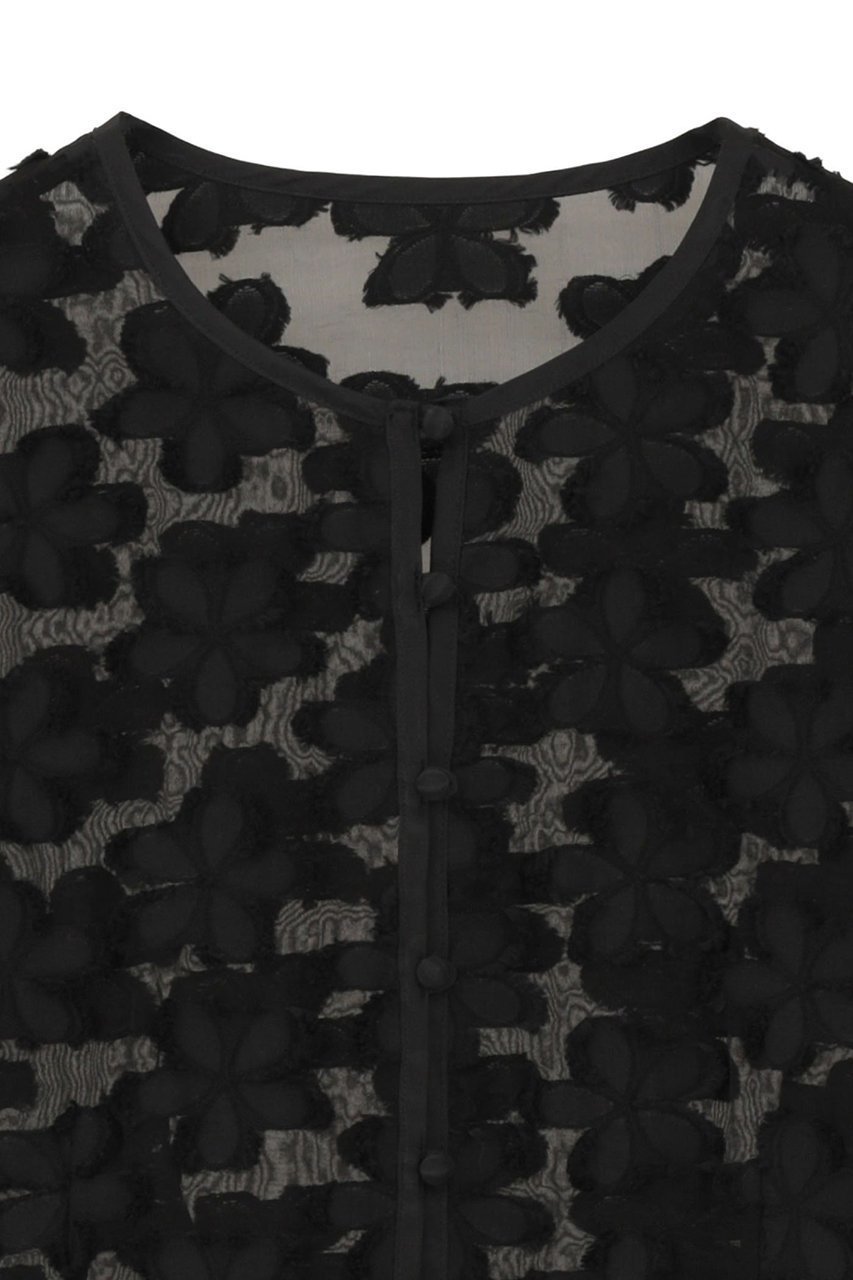 【マルティニーク/martinique】のフラワージャガードシアーブラウス 人気、トレンドファッション・服の通販 founy(ファニー) ファッション Fashion レディースファッション Fashion for Women トップス・カットソー Cut & Sew Tops シャツ・ブラウス・オフィスカジュアル Elegant Blouses & Button-Ups おすすめ Recommended / Our Picks インナー Innerwear カーディガン Cardigan, Knitwear キャミソール Camisole, Spaghetti Strap Top クラシック Classic, Timeless Style シアー Sheer, See-Through スリーブ Sleeve, Long Sleeve / Short Sleeve ダウン Down, Puffer デニム Denim, Jeans Material フレア Flare, Flared モダン Modern, Contemporary ロング Long, Long-Length 新作・新入荷 New Arrivals / New In 羽織 Haori, Light Jacket other-3|ID: prp329100004878740 ipo3291000000036403218