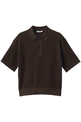 【スローン/SLOANE】 12G透かし編み コットン×ポリエステル×リネン 半袖ポロ人気、トレンドファッション・服の通販 founy(ファニー) ファッション Fashion レディースファッション Fashion for Women トップス・カットソー Cut & Sew Tops シャツ・ブラウス・オフィスカジュアル Elegant Blouses & Button-Ups ポロシャツ・きれいめカジュアル Smart-Casual Polo Tops カーディガン Cardigan, Knitwear ポロシャツ Polo Shirt, Collared Tee リネン Linen, Linen Fabric 半袖 Short Sleeve, Half Sleeve 新作・新入荷 New Arrivals / New In 透かし Cut-Out, Lacework |ID:prp329100004878743