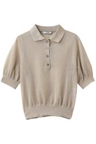 【スローン/SLOANE】の12G二重臼天竺 ラメシアー半袖ポロ 人気、トレンドファッション・服の通販 founy(ファニー) ファッション Fashion レディースファッション Fashion for Women トップス・カットソー Cut & Sew Tops シャツ・ブラウス・オフィスカジュアル Elegant Blouses & Button-Ups ポロシャツ・きれいめカジュアル Smart-Casual Polo Tops クラシカル Classical, Vintage-Inspired コンパクト Compact, Small Size シアー Sheer, See-Through スリーブ Sleeve, Long Sleeve / Short Sleeve トレンド Trend, Trending Now バランス Balance, Style Balance フィット Fit, Slim Fit ポロシャツ Polo Shirt, Collared Tee 半袖 Short Sleeve, Half Sleeve 新作・新入荷 New Arrivals / New In thumbnail ベージュ|ID: prp329100004878744 ipo3291000000036403249