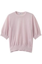 【スローン/SLOANE】の12G二重臼天竺 ラメシアー半袖クルーネック 人気、トレンドファッション・服の通販 founy(ファニー) ファッション Fashion レディースファッション Fashion for Women トップス・カットソー Cut & Sew Tops シャツ・ブラウス・オフィスカジュアル Elegant Blouses & Button-Ups シアー Sheer, See-Through ショート Short, Short Length スリーブ Sleeve, Long Sleeve / Short Sleeve 半袖 Short Sleeve, Half Sleeve 新作・新入荷 New Arrivals / New In thumbnail ピンク|ID: prp329100004878745 ipo3291000000036403257
