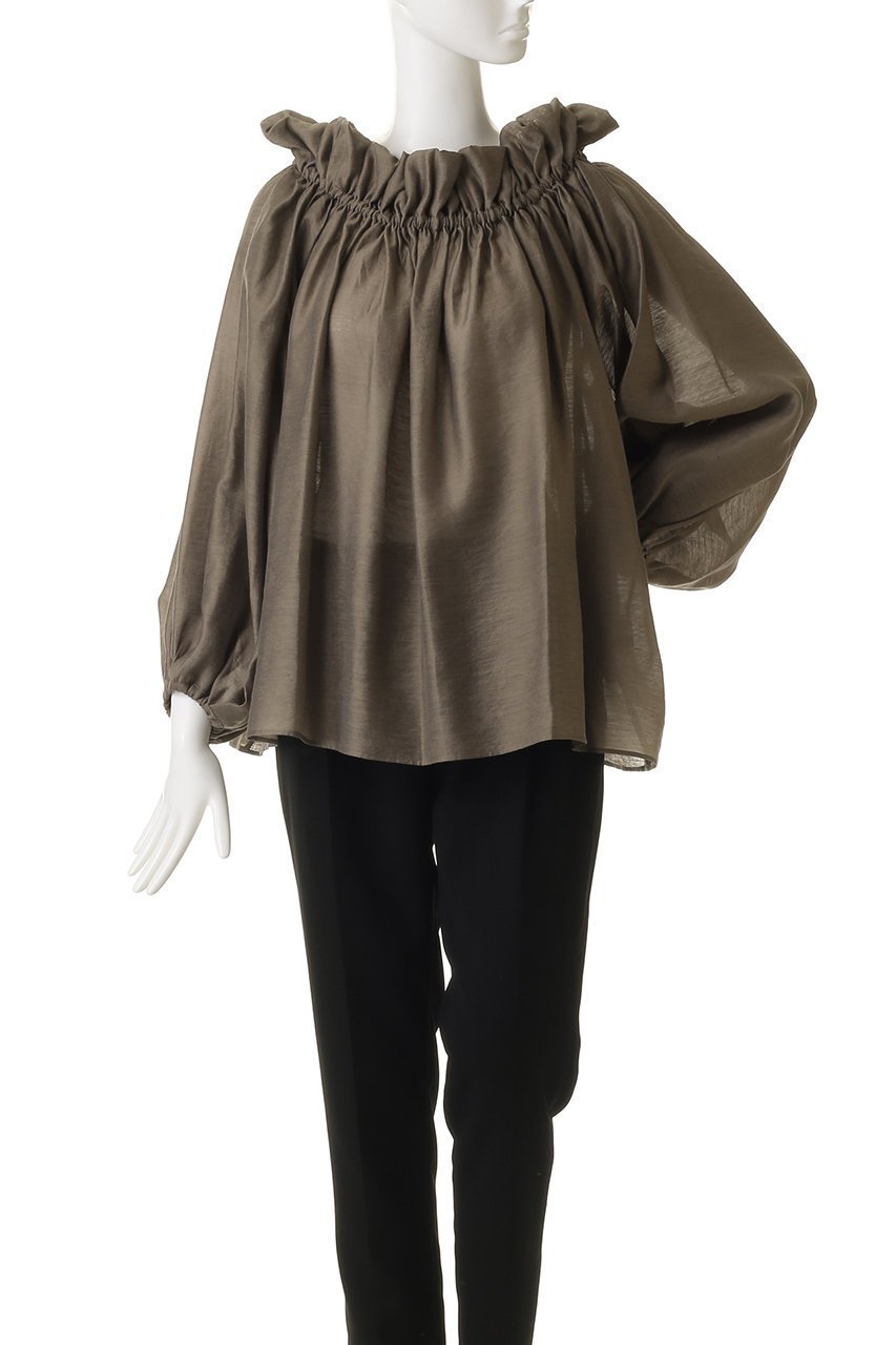 【カオス/Chaos】のナロパブラウス 人気、トレンドファッション・服の通販 founy(ファニー) 　ファッション　Fashion　レディースファッション　Fashion for Women　トップス・カットソー　Cut & Sew Tops　シャツ・ブラウス・オフィスカジュアル　Elegant Blouses & Button-Ups　スリーブ　Sleeve, Long Sleeve / Short Sleeve　ドレープ　Drape, Draping Fabric　ロング　Long, Long-Length　エレガント 上品　Elegant　再入荷　Restock / Back in Stock　other-6|ID: prp329100004878749 ipo3291000000036403391