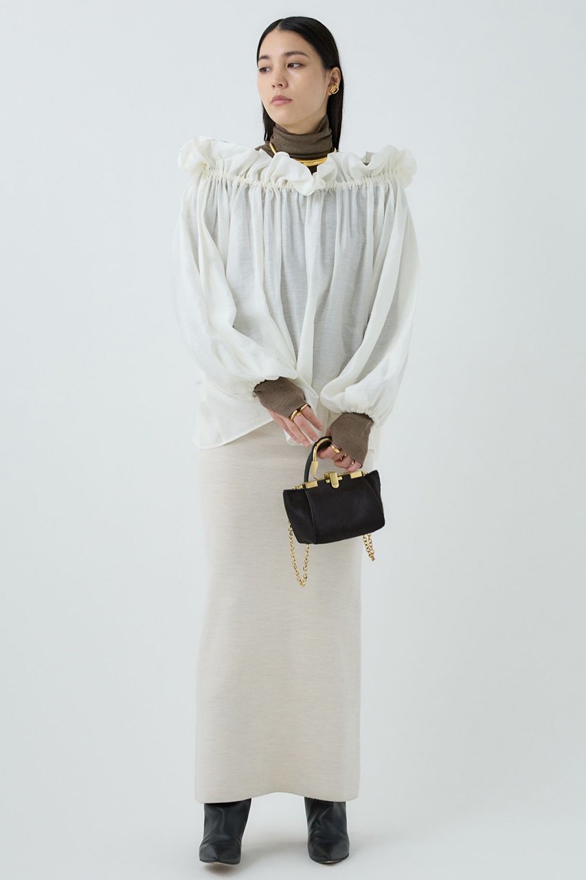 【カオス/Chaos】のナロパブラウス 人気、トレンドファッション・服の通販 founy(ファニー) 　ファッション　Fashion　レディースファッション　Fashion for Women　トップス・カットソー　Cut & Sew Tops　シャツ・ブラウス・オフィスカジュアル　Elegant Blouses & Button-Ups　スリーブ　Sleeve, Long Sleeve / Short Sleeve　ドレープ　Drape, Draping Fabric　ロング　Long, Long-Length　エレガント 上品　Elegant　再入荷　Restock / Back in Stock　other-8|ID: prp329100004878749 ipo3291000000036403393