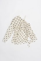 【プランク プロジェクト/PRANK PROJECT】のワンショルラッフルトップ 人気、トレンドファッション・服の通販 founy(ファニー) ファッション Fashion レディースファッション Fashion for Women トップス・カットソー Cut & Sew Tops シャツ・ブラウス・オフィスカジュアル Elegant Blouses & Button-Ups アシンメトリー Asymmetrical Style シアー Sheer, See-Through ショルダー Shoulder, Shoulder Strap スラックス Slacks, Dress Pants スリーブ Sleeve, Long Sleeve / Short Sleeve デニム Denim, Jeans Material ドット Polka Dot, Dot Pattern フェミニン Feminine, Girly フリル Frill, Ruffle プリント Print, Printed Pattern ラップ Wrap, Wrap Design ロング Long, Long-Length 再入荷 Restock / Back in Stock 夏 Summer 春 Spring S/S・春夏 SS, Spring/Summer, Warm Season thumbnail IVR(アイボリー)|ID: prp329100004878751 ipo3291000000036403451