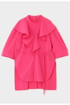 【ル フィル/LE PHIL】のSOLOTEXブロードラッフルブラウス 人気、トレンドファッション・服の通販 founy(ファニー) ファッション Fashion レディースファッション Fashion for Women トップス・カットソー Cut & Sew Tops シャツ・ブラウス・オフィスカジュアル Elegant Blouses & Button-Ups ショート Short, Short Length スリーブ Sleeve, Long Sleeve / Short Sleeve ビッグ Big, Oversized ブロード Broadcloth, Fine Cotton ラッフル Ruffle, Frill 再入荷 Restock / Back in Stock ビジネス 仕事 通勤 Business / Work / Commuting thumbnail ピンク|ID: prp329100004878754 ipo3291000000036403486