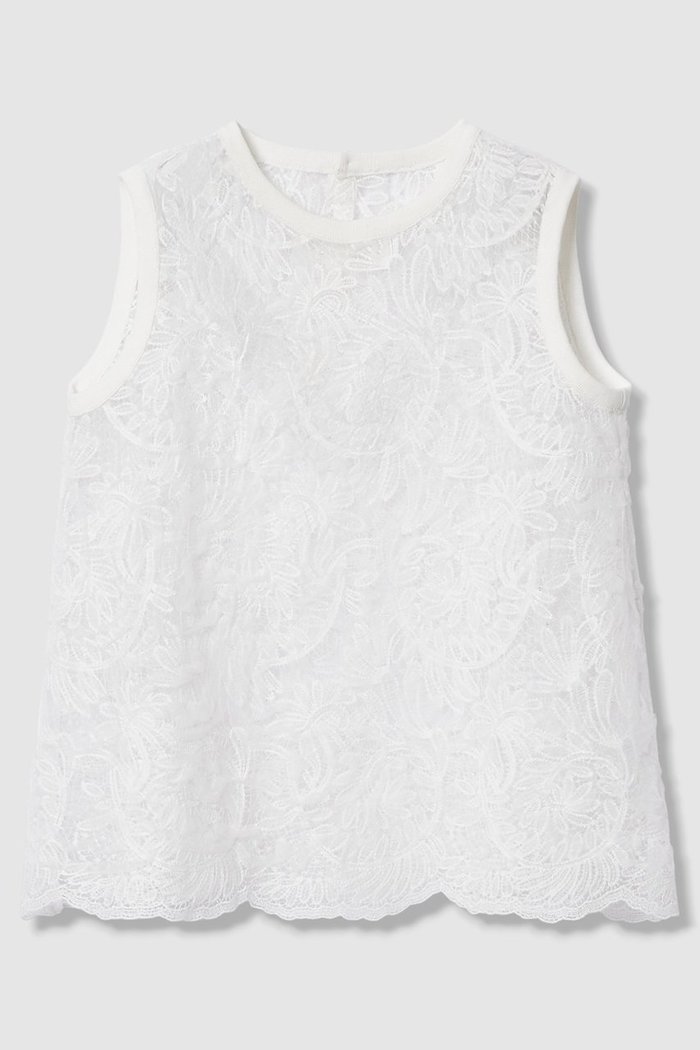 【アナイ/ANAYI】のチュールコードレース プルオーバー インテリア・キッズ・メンズ・レディースファッション・服の通販 founy(ファニー) https://founy.com/ ファッション Fashion レディースファッション Fashion for Women トップス・カットソー Cut & Sew Tops キャミソール&ノースリーブ Camisoles & Sleeveless Tops シャツ・ブラウス・オフィスカジュアル Elegant Blouses & Button-Ups カジュアルプルオーバー・ニットトップス Pullovers & Knit Tops / Casual Pullovers おすすめ Recommended / Our Picks ジャケット Jacket, Outerwear スカラップ Scallop, Scalloped Edge チュール Tulip, Tulip Motif ノースリーブ Sleeveless, No-Sleeve ボタニカル Botanical, Floral Pattern レース Lace, Lace Fabric 再入荷 Restock / Back in Stock |ID: prp329100004878758 ipo3291000000036403519