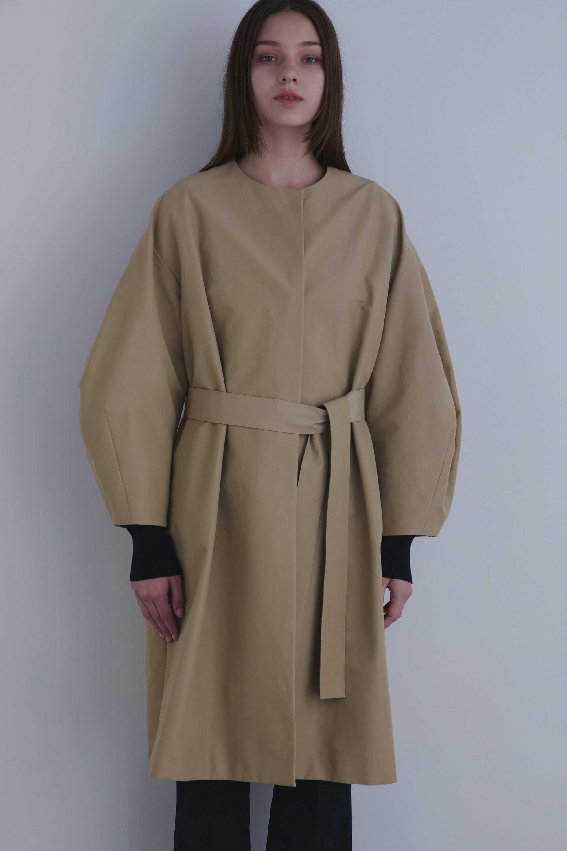 【ル フィル/LE PHIL】のナイロンコットンクロスノーカラーコート 人気、トレンドファッション・服の通販 founy(ファニー) 　ファッション　Fashion　レディースファッション　Fashion for Women　アウター　Coat / Outerwear Collection　コート・ロングコート・ピーコート　Long Coats, Peacoats & More　スタンダード　Standard, Basic　ドレス　Dress, One-Piece　リラックス　Relax, Relaxed Fit　ロング　Long, Long-Length　新作・新入荷　New Arrivals / New In　 other-1|ID: prp329100004878767 ipo3291000000036403622