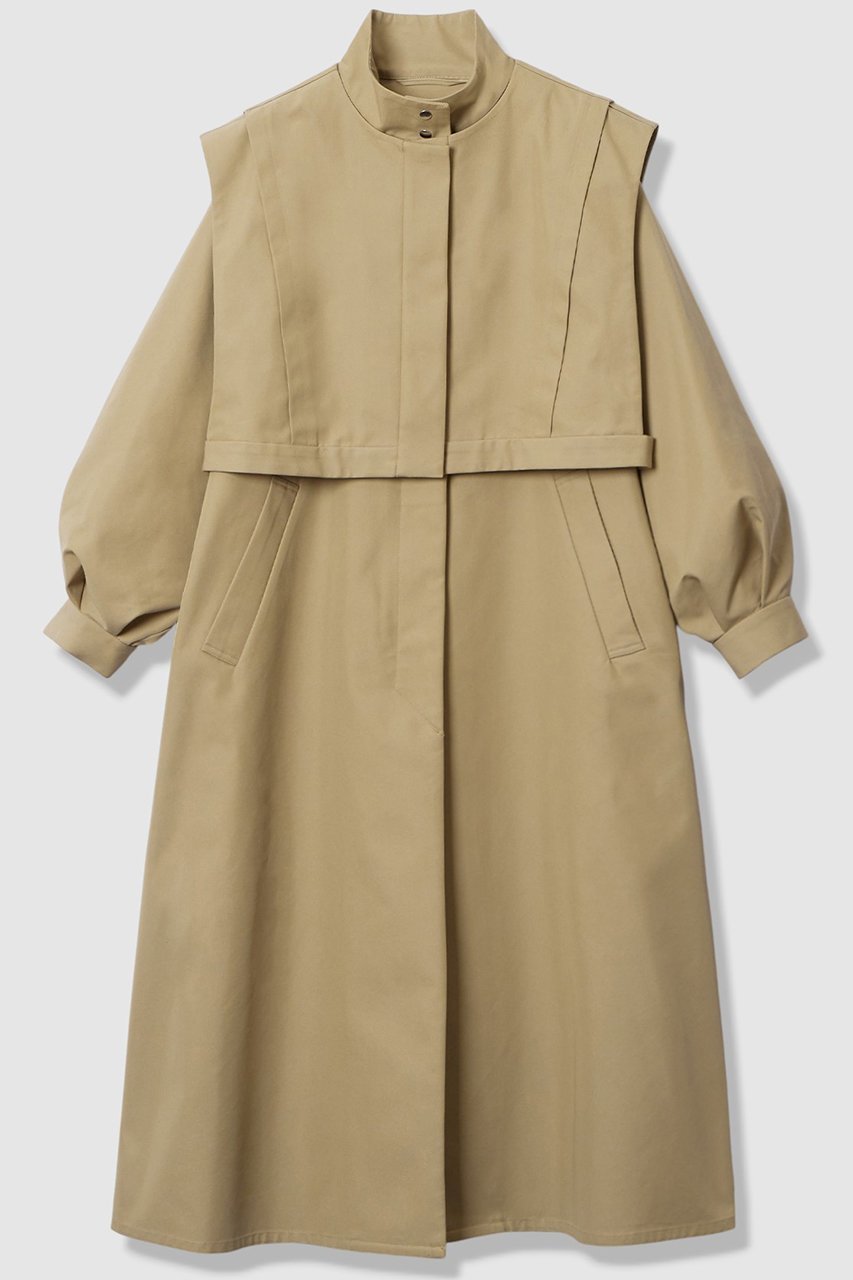 【アルアバイル/allureville】の4WAYスタンドロングコート 人気、トレンドファッション・服の通販 founy(ファニー) 　ファッション　Fashion　レディースファッション　Fashion for Women　アウター　Coat / Outerwear Collection　コート・ロングコート・ピーコート　Long Coats, Peacoats & More　アクセサリー　Fashion Accessories　スタンダード　Standard, Basic　ロング　Long, Long-Length　再入荷　Restock / Back in Stock　春　Spring　other-3|ID: prp329100004878768 ipo3291000000036403632