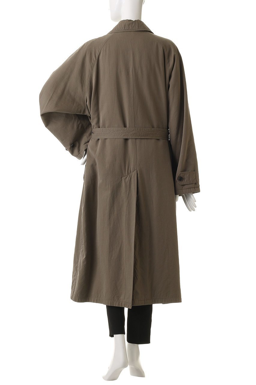 【シュタイン/ssstein】の【UNISEX】COTTON RAYON VINTAGE PADDED BALMACAAN COAT 人気、トレンドファッション・服の通販 founy(ファニー) 　ファッション　Fashion　レディースファッション　Fashion for Women　アウター　Coat / Outerwear Collection　コート・ロングコート・ピーコート　Long Coats, Peacoats & More　ユニセックス　Unisex, Genderless　キルティング　Quilted, Quilting　ピーチ　Peach, Soft Touch　ロング　Long, Long-Length　ヴィンテージ　Vintage Style　新作・新入荷　New Arrivals / New In　other-4|ID: prp329100004878770 ipo3291000000036403651