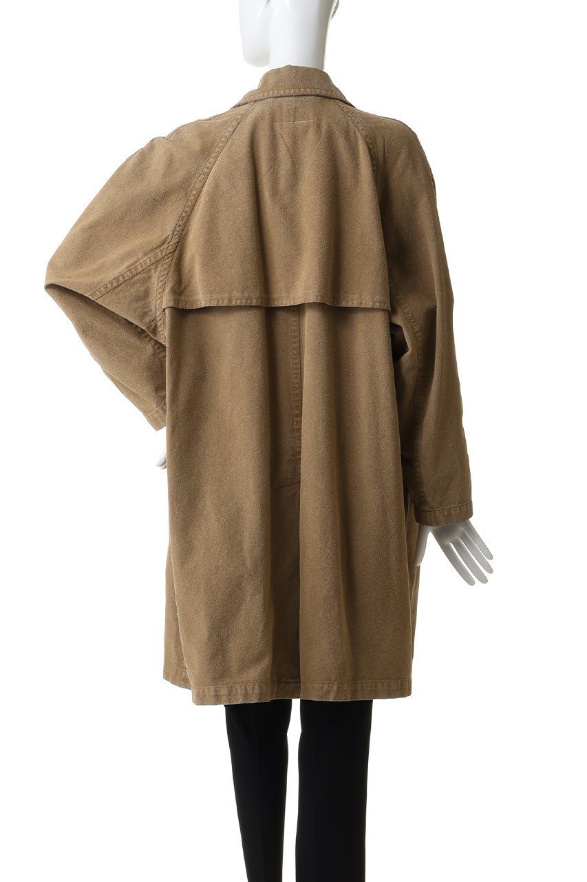 【エムエム6 メゾン マルタン マルジェラ/MM6 Maison Martin Margiela】のステンカラーコート 人気、トレンドファッション・服の通販 founy(ファニー) 　ファッション　Fashion　レディースファッション　Fashion for Women　アウター　Coat / Outerwear Collection　コート・ロングコート・ピーコート　Long Coats, Peacoats & More　カッティング　Cutting Detail　ベーシック　Basic, Essential　ロング　Long, Long-Length　新作・新入荷　New Arrivals / New In　other-4|ID: prp329100004878776 ipo3291000000036403703