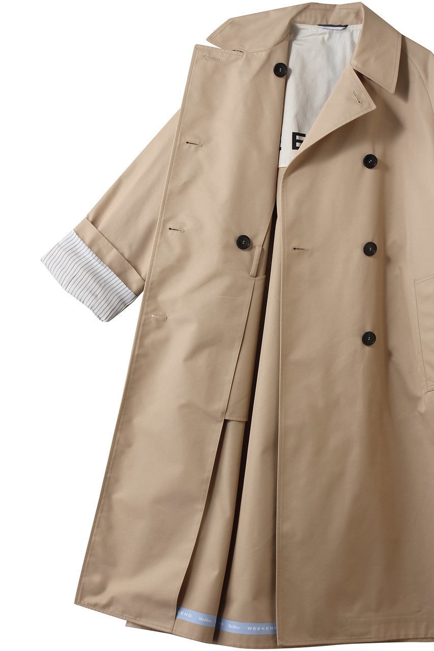 【マックスマーラ/Max Mara】の【Weekend Max Mara】CANASTA バイカラー トレンチコート 人気、トレンドファッション・服の通販 founy(ファニー) 　ファッション　Fashion　レディースファッション　Fashion for Women　アウター　Coat / Outerwear Collection　コート・ロングコート・ピーコート　Long Coats, Peacoats & More　トレンチコート / 春秋の定番アウター　Trench Coats　エレガント 上品　Elegant　クラシカル　Classical, Vintage-Inspired　ベーシック　Basic, Essential　リバーシブル　Reversible, Two-Sided　リボン　Ribbon, Bow　ロング　Long, Long-Length　定番　Standard, Basic Item　新作・新入荷　New Arrivals / New In　other-6|ID: prp329100004878779 ipo3291000000036403732