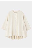 【ル フィル/LE PHIL】のピュアカシミアフレアコート 人気、トレンドファッション・服の通販 founy(ファニー) ファッション Fashion レディースファッション Fashion for Women アウター Coat / Outerwear Collection コート・ロングコート・ピーコート Long Coats, Peacoats & More ショート Short, Short Length ビッグ Big, Oversized 新作・新入荷 New Arrivals / New In thumbnail ホワイト|ID: prp329100004878781 ipo3291000000036403745