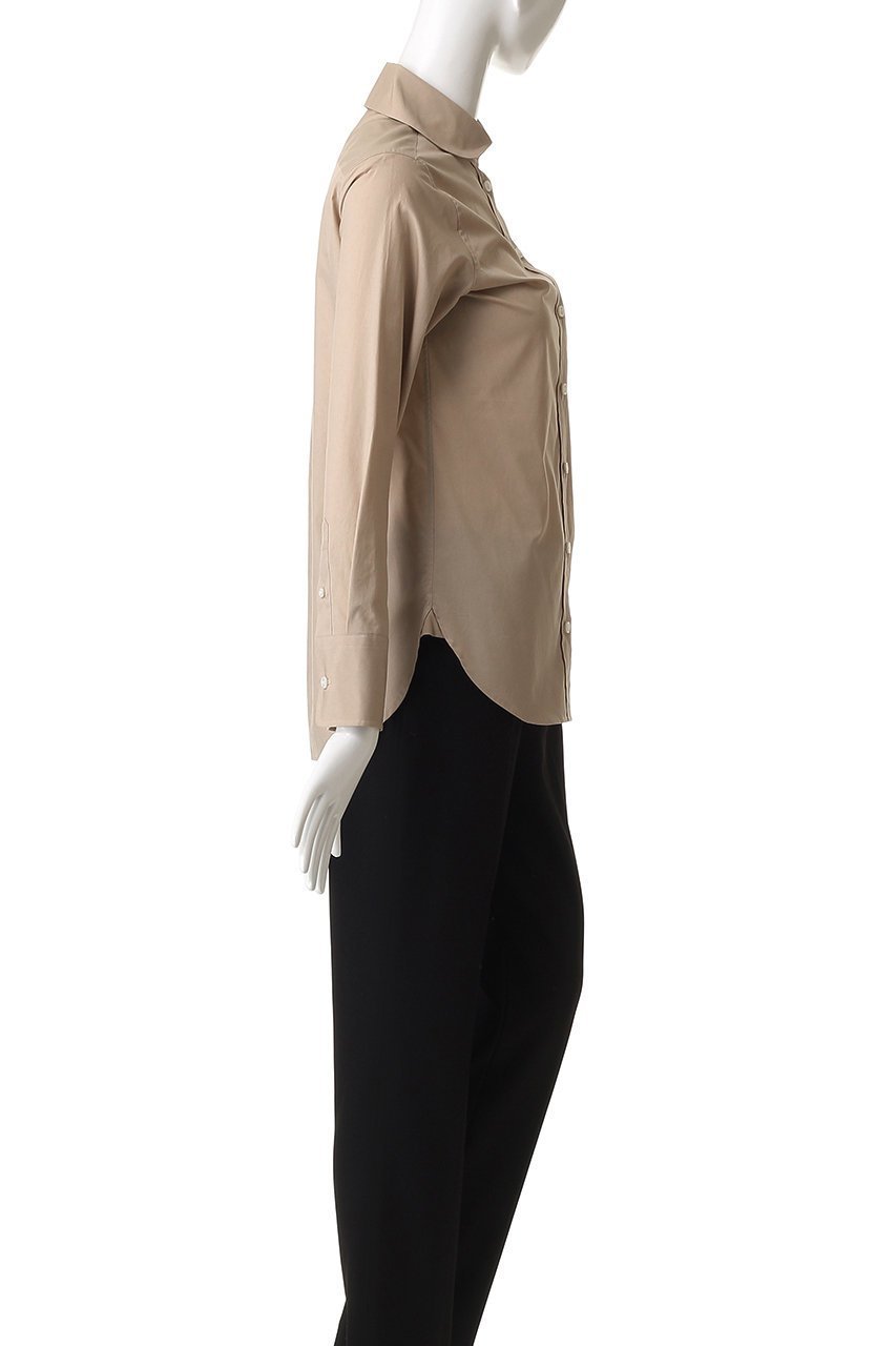 【マディソンブルー/MADISONBLUE】のBIG ROUND COLLAR N.MADAME SH ラウンドカラーマダムシャツ 人気、トレンドファッション・服の通販 founy(ファニー) 　ファッション　Fashion　レディースファッション　Fashion for Women　トップス・カットソー　Cut & Sew Tops　シャツ・ブラウス・オフィスカジュアル　Elegant Blouses & Button-Ups　エレガント 上品　Elegant　シェイプ　Shape, Slim Fit　スリーブ　Sleeve, Long Sleeve / Short Sleeve　ピーチ　Peach, Soft Touch　ベーシック　Basic, Essential　ラウンド　Round, Round Neck　ロング　Long, Long-Length　再入荷　Restock / Back in Stock　冬　Winter / This Winter　other-3|ID: prp329100004878798 ipo3291000000036403959