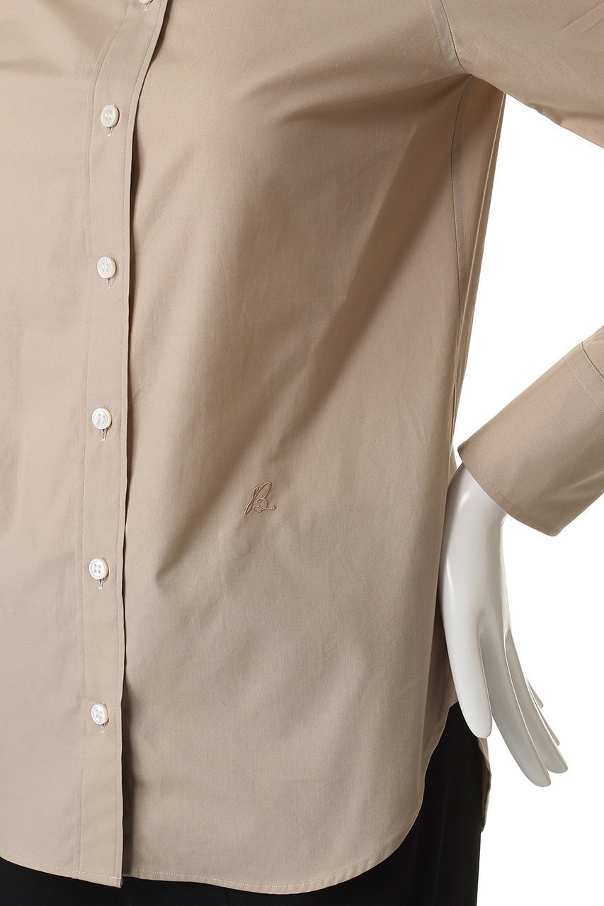 【マディソンブルー/MADISONBLUE】のBIG ROUND COLLAR N.MADAME SH ラウンドカラーマダムシャツ 人気、トレンドファッション・服の通販 founy(ファニー) 　ファッション　Fashion　レディースファッション　Fashion for Women　トップス・カットソー　Cut & Sew Tops　シャツ・ブラウス・オフィスカジュアル　Elegant Blouses & Button-Ups　エレガント 上品　Elegant　シェイプ　Shape, Slim Fit　スリーブ　Sleeve, Long Sleeve / Short Sleeve　ピーチ　Peach, Soft Touch　ベーシック　Basic, Essential　ラウンド　Round, Round Neck　ロング　Long, Long-Length　再入荷　Restock / Back in Stock　冬　Winter / This Winter　other-5|ID: prp329100004878798 ipo3291000000036403961