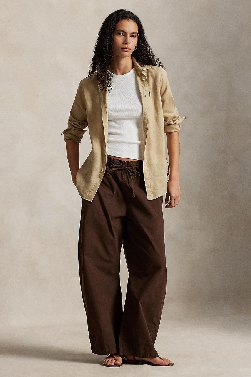 【ラルフローレン/RALPH LAUREN】の【POLO RALPH LAUREN】クラシック フィット リネン シャツ 人気、トレンドファッション・服の通販 founy(ファニー) ファッション Fashion レディースファッション Fashion for Women トップス・カットソー Cut & Sew Tops シャツ・ブラウス・オフィスカジュアル Elegant Blouses & Button-Ups クラシック Classic, Timeless Style ストレート Straight, Straight Cut スリーブ Sleeve, Long Sleeve / Short Sleeve バランス Balance, Style Balance フィット Fit, Slim Fit プリーツ Pleats, Pleated ボックス Boxy, Box Shape ヨーク Yoke, Yoke Design リネン Linen, Linen Fabric リラックス Relax, Relaxed Fit ロング Long, Long-Length エレガント 上品 Elegant 夏 Summer 定番 Standard, Basic Item 新作・新入荷 New Arrivals / New In other-5|ID: prp329100004878799 ipo3291000000036403973