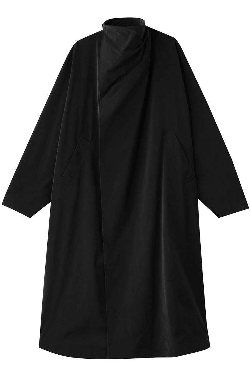 【スタニングルアー/STUNNING LURE】のrスエードタフタコート インテリア・キッズ・メンズ・レディースファッション・服の通販 founy(ファニー) 　ファッション　Fashion　レディースファッション　Fashion for Women　アウター　Coat / Outerwear Collection　コート・ロングコート・ピーコート　Long Coats, Peacoats & More　エレガント 上品　Elegant　スタンド　Stand Collar, Upright Stand　ピーチ　Peach, Soft Touch　モダン　Modern, Contemporary　ロング　Long, Long-Length　ブラック|ID: prp329100004878803 ipo3291000000036404018