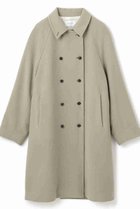 【ベイジ,/BEIGE,】のLABBOCK / ウール混ラグランステンカラーコート 人気、トレンドファッション・服の通販 founy(ファニー) ファッション Fashion レディースファッション Fashion for Women アウター Coat / Outerwear Collection コート・ロングコート・ピーコート Long Coats, Peacoats & More ジャケット Jacket, Outerwear ストレート Straight, Straight Cut スリーブ Sleeve, Long Sleeve / Short Sleeve ダウン Down, Puffer ダブル Double, Double-Breasted ロング Long, Long-Length thumbnail L.Khaki|ID: prp329100004878804 ipo3291000000036404028