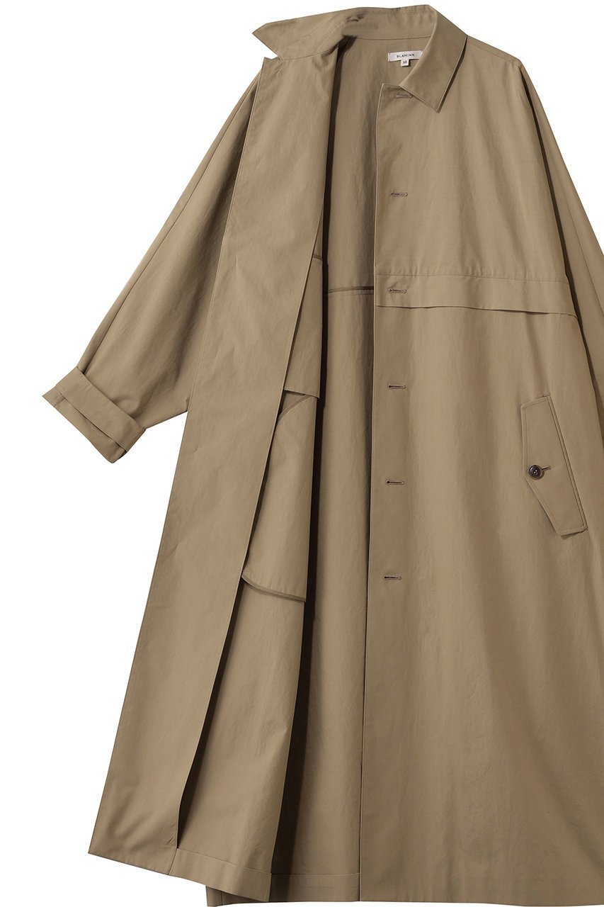 【ブラミンク/BLAMINK】のドルマンスリーブコート 人気、トレンドファッション・服の通販 founy(ファニー) 　ファッション　Fashion　レディースファッション　Fashion for Women　アウター　Coat / Outerwear Collection　コート・ロングコート・ピーコート　Long Coats, Peacoats & More　フォルム　Silhouette, Form　リラックス　Relax, Relaxed Fit　ロング　Long, Long-Length　再入荷　Restock / Back in Stock　other-6|ID: prp329100004878809 ipo3291000000036404167