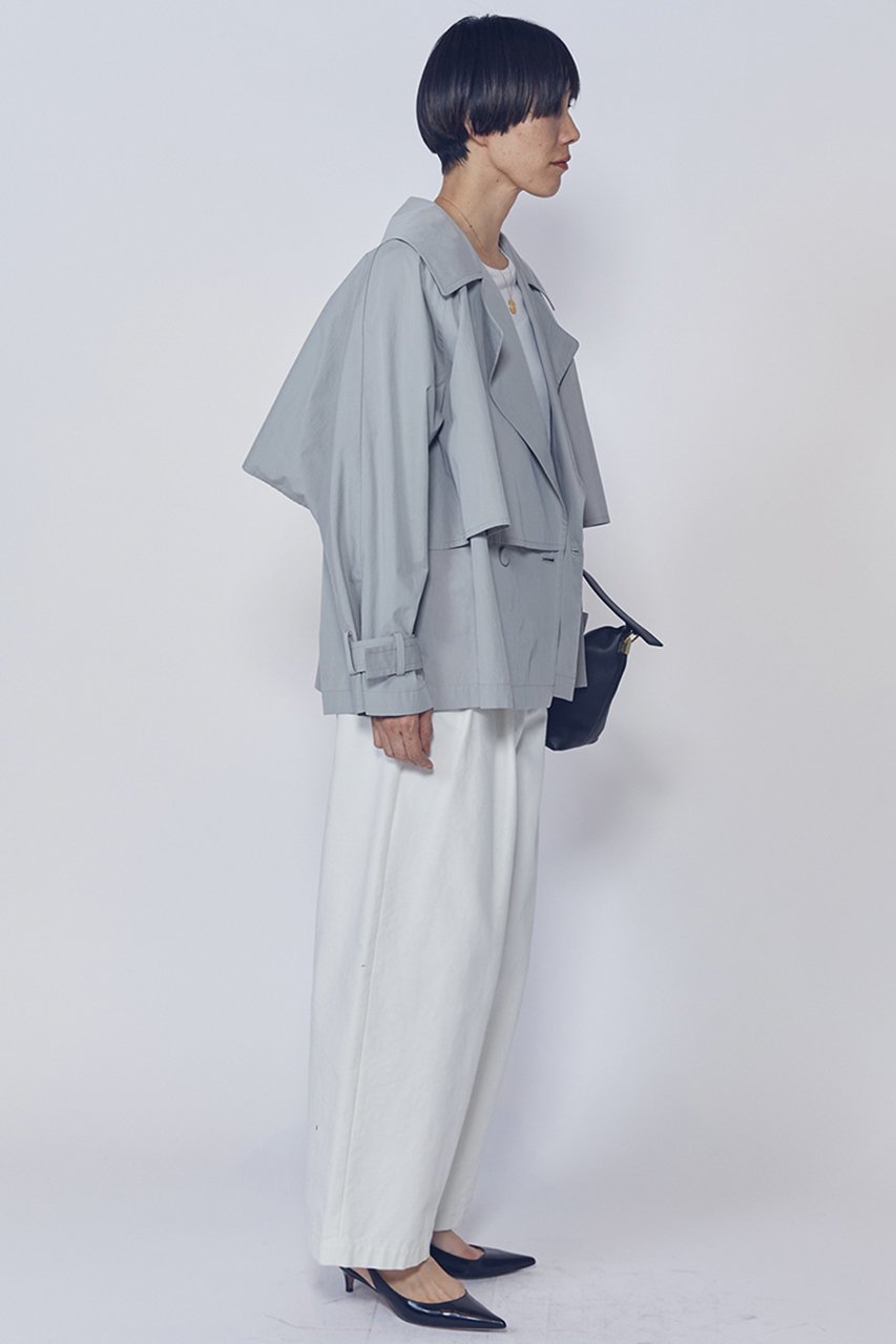 【プルミエ アロンディスモン/1er Arrondissement】のナイロンコート 人気、トレンドファッション・服の通販 founy(ファニー) 　ファッション　Fashion　レディースファッション　Fashion for Women　アウター　Coat / Outerwear Collection　コート・ロングコート・ピーコート　Long Coats, Peacoats & More　ショート　Short, Short Length　タンブラー　Tumbler, Travel Mug　トレンチ　Trench, Trench Coat　フォルム　Silhouette, Form　新作・新入荷　New Arrivals / New In　other-6|ID: prp329100004878812 ipo3291000000036404191