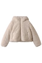 【セーブ ザ ダック/SAVE THE DUCK】のDADA D32369W CURL/フェイクファーショートコート ショアベージュ|ID: prp329100004878818 ipo3291000000036404241