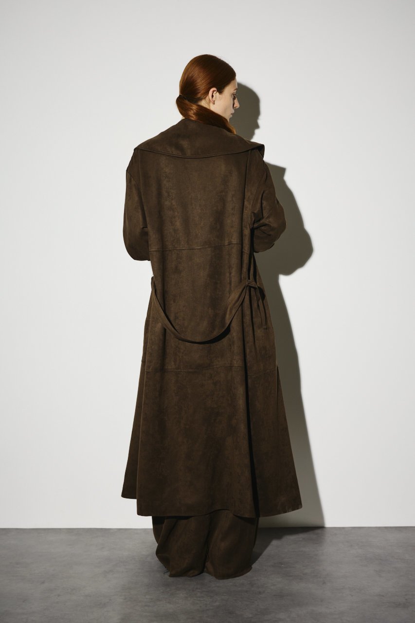 【リムアーク/RIM.ARK】のF/Suede over maxi CT/コート 人気、トレンドファッション・服の通販 founy(ファニー) 　ファッション　Fashion　レディースファッション　Fashion for Women　アウター　Coat / Outerwear Collection　コート・ロングコート・ピーコート　Long Coats, Peacoats & More　エレガント 上品　Elegant　マキシ　Maxi, Full Length　ロング　Long, Long-Length　other-3|ID: prp329100004878820 ipo3291000000036404262