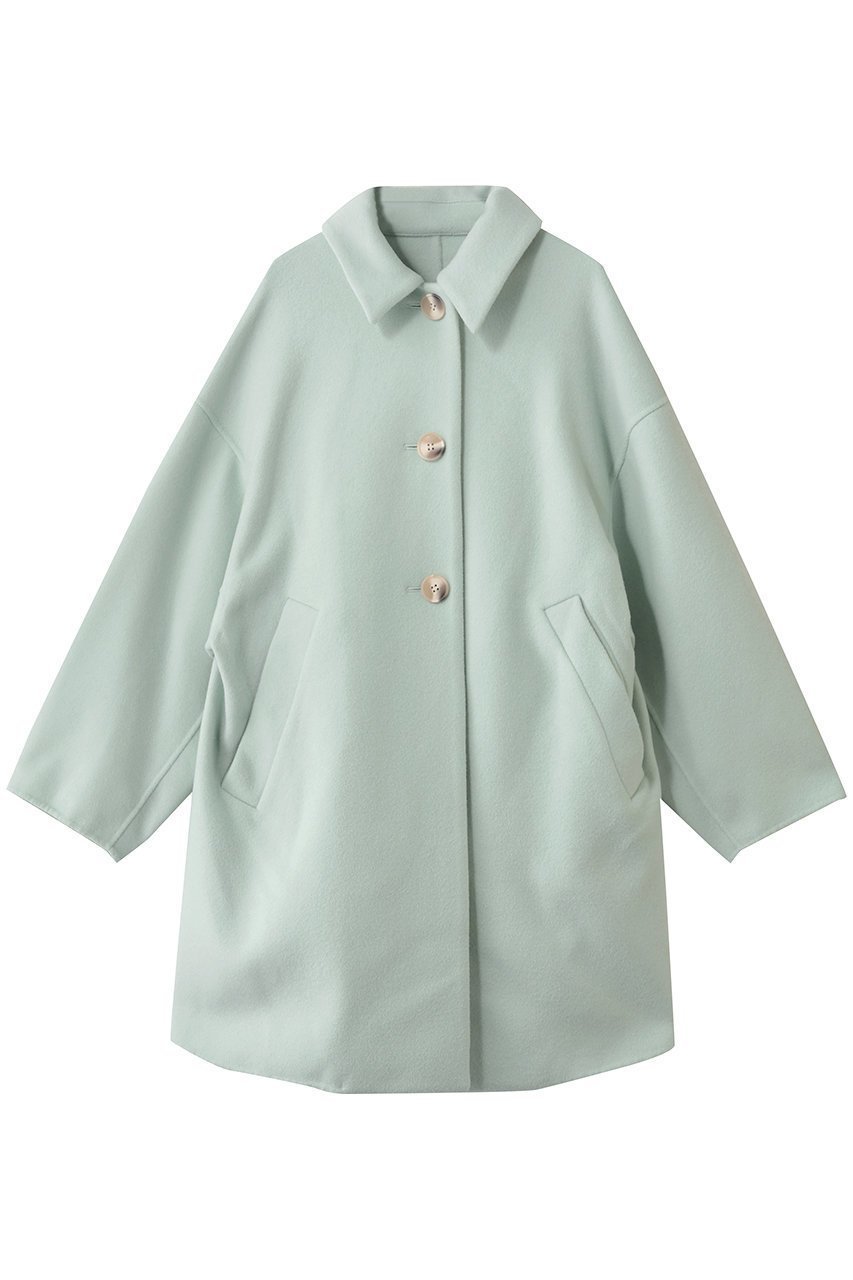 【エンフォルド/ENFOLD】のNAPE SOUTIEN-COLLAR COAT/コート インテリア・キッズ・メンズ・レディースファッション・服の通販 founy(ファニー) ファッション Fashion レディースファッション Fashion for Women アウター Coat / Outerwear Collection コート・ロングコート・ピーコート Long Coats, Peacoats & More クラシック Classic, Timeless Style スタンダード Standard, Basic ダブル Double, Double-Breasted バランス Balance, Style Balance パターン Pattern, Design Print フェイス Face, Facial Design ロング Long, Long-Length ライトグリーン|ID: prp329100004878822 ipo3291000000036404279