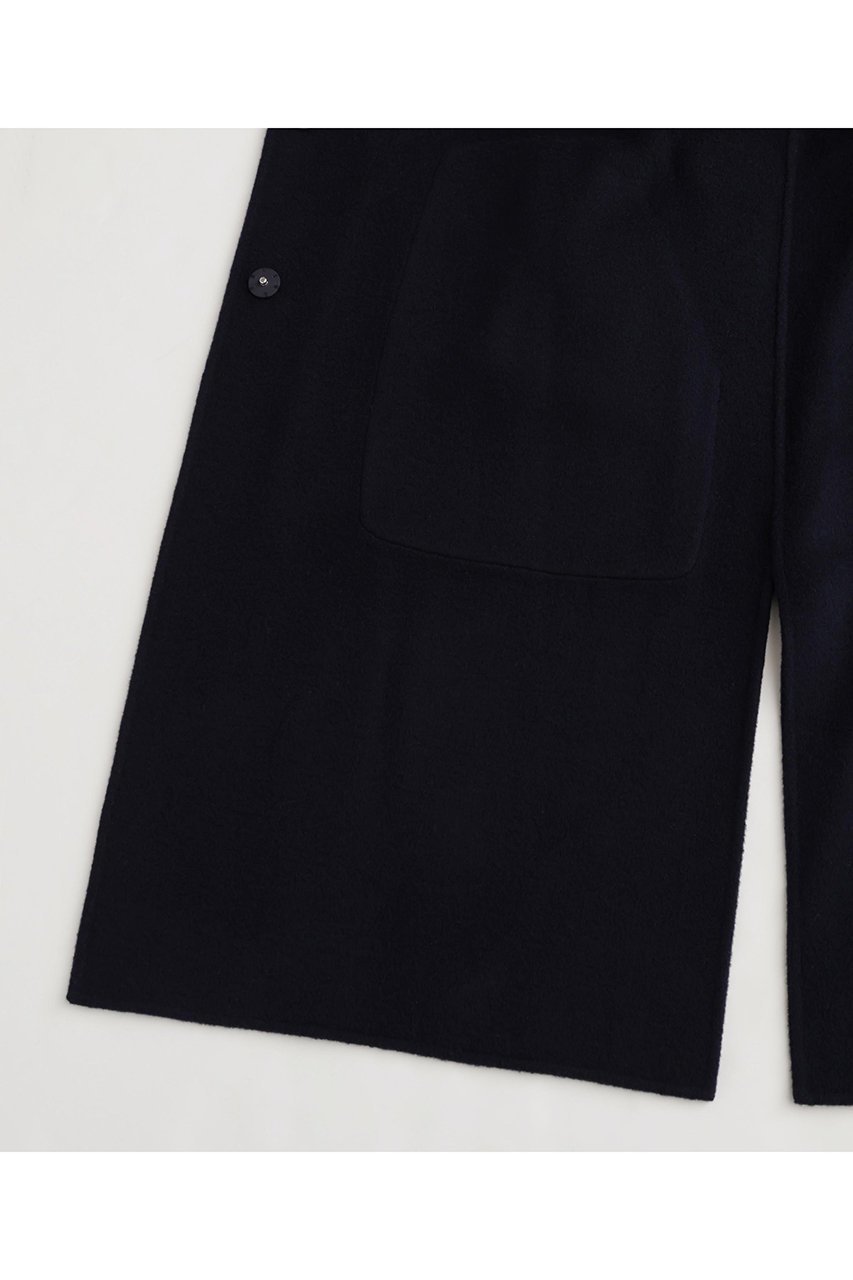 【ヒューエルミュージアム/hueLe Museum】の【hLM】ウールリバーコート 人気、トレンドファッション・服の通販 founy(ファニー) 　ファッション　Fashion　レディースファッション　Fashion for Women　アウター　Coat / Outerwear Collection　コート・ロングコート・ピーコート　Long Coats, Peacoats & More　なめらか　Smooth, Silky Texture　シンプル　Simple, Minimal　フォルム　Silhouette, Form　ロング　Long, Long-Length　other-7|ID: prp329100004878825 ipo3291000000036404308