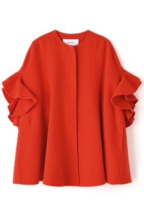 【アドーア/ADORE】 ピュアカシミヤコート人気、トレンドファッション・服の通販 founy(ファニー) ファッション Fashion レディースファッション Fashion for Women アウター Coat / Outerwear Collection コート・ロングコート・ピーコート Long Coats, Peacoats & More ショート Short, Short Length バランス Balance, Style Balance フレア Flare, Flared ポンチョ Poncho, Cape Style ラッフル Ruffle, Frill |ID:prp329100004878828