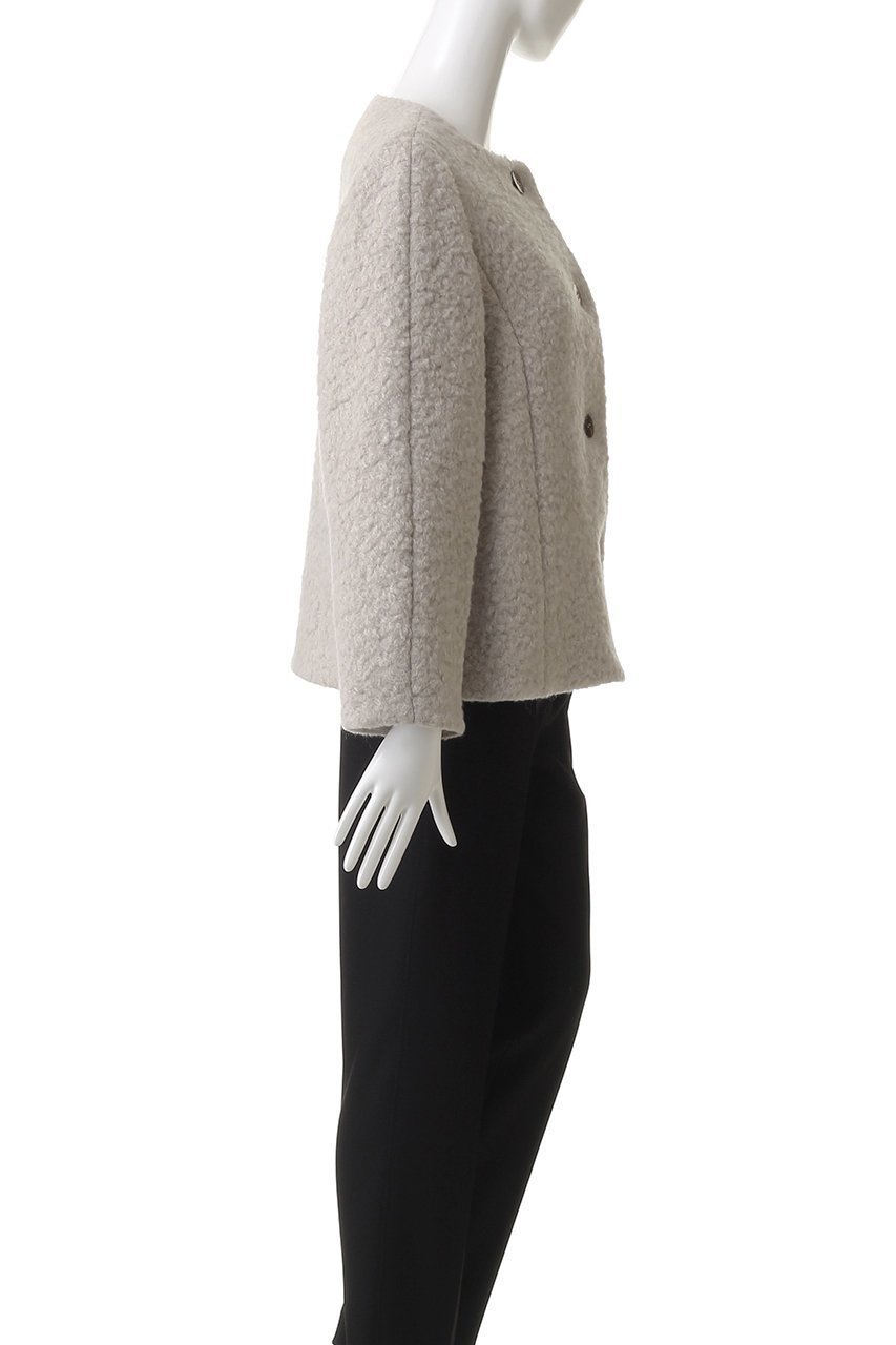 【エムフィル/M Fil】のボアシャギー ショートコート 人気、トレンドファッション・服の通販 founy(ファニー) 　ファッション　Fashion　レディースファッション　Fashion for Women　アウター　Coat / Outerwear Collection　コート・ロングコート・ピーコート　Long Coats, Peacoats & More　ショート　Short, Short Length　シンプル　Simple, Minimal　ワイド　Wide, Wide Fit　エレガント 上品　Elegant　other-3|ID: prp329100004878829 ipo3291000000036404340