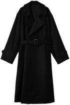 【シュタイン/ssstein】の【UNISEX】OVERSIZED DOUBLE BREASTED COAT 人気、トレンドファッション・服の通販 founy(ファニー) ファッション Fashion レディースファッション Fashion for Women アウター Coat / Outerwear Collection コート・ロングコート・ピーコート Long Coats, Peacoats & More ユニセックス Unisex, Genderless メルトン Melton, Heavy Wool ロング Long, Long-Length A/W・秋冬 Autumn/Winter thumbnail ブラック|ID: prp329100004878855 ipo3291000000036404623