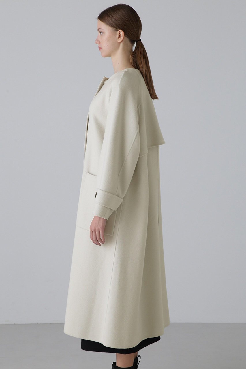 【アドーア/ADORE】のインビジブルアウター 大人の最旬トレンドファッション＆コーディネート founy(ファウニー) 　ファッション　Fashion　レディースファッション　Fashion for Women　アウター　Coat / Outerwear Collection　コート・ロングコート・ピーコート　Long Coats, Peacoats & More　エレガント 上品　Elegant　パッチ　Patch, Appliqué　フロント　Front, Front Design　ポケット　Pocket, Pocket Detail　ヨーク　Yoke, Yoke Design　ロング　Long, Long-Length　other-4|ID: prp329100004878860 ipo3291000000036878966