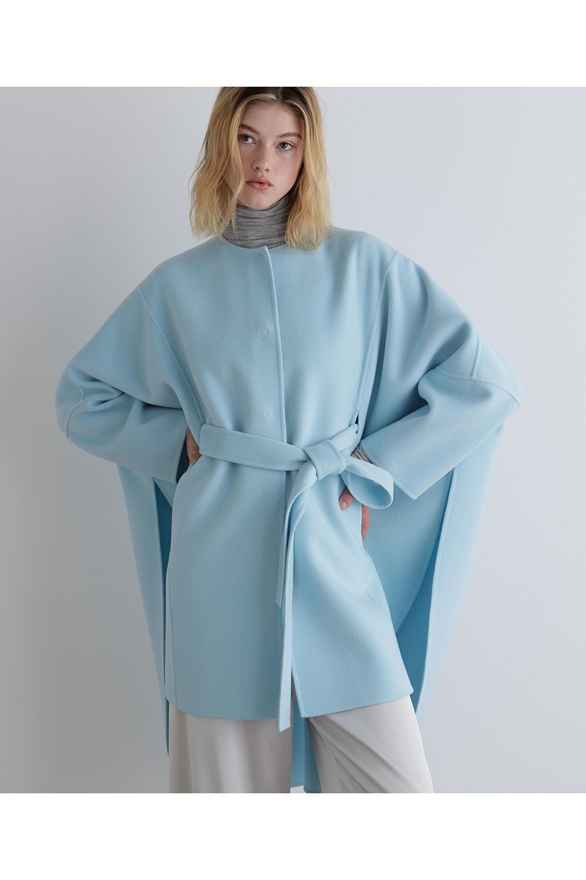 【ル フィル/LE PHIL】のソフトウールリバーポンチョコート 人気、トレンドファッション・服の通販 founy(ファニー) 　ファッション　Fashion　レディースファッション　Fashion for Women　アウター　Coat / Outerwear Collection　コート・ロングコート・ピーコート　Long Coats, Peacoats & More　レディースジャケット・軽アウター　Jackets　ポンチョ・ケープコート　Ponchos & Capes　カッティング　Cutting Detail　ジャケット　Jacket, Outerwear　ストール　Stole, Wrap　ハーフ　Half, Half-Length　ビッグ　Big, Oversized　フレア　Flare, Flared　ブランケット　Blanket, Throw Blanket　ヘムライン　Hemline, Bottom Cut　リバーシブル　Reversible, Two-Sided　other-2|ID: prp329100004878861 ipo3291000000036404685