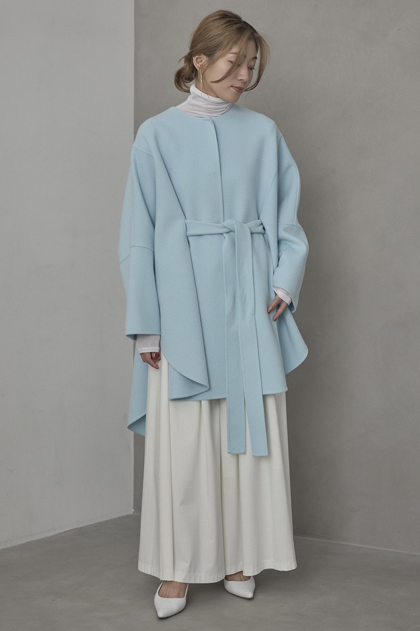 【ル フィル/LE PHIL】のソフトウールリバーポンチョコート 人気、トレンドファッション・服の通販 founy(ファニー) 　ファッション　Fashion　レディースファッション　Fashion for Women　アウター　Coat / Outerwear Collection　コート・ロングコート・ピーコート　Long Coats, Peacoats & More　レディースジャケット・軽アウター　Jackets　ポンチョ・ケープコート　Ponchos & Capes　カッティング　Cutting Detail　ジャケット　Jacket, Outerwear　ストール　Stole, Wrap　ハーフ　Half, Half-Length　ビッグ　Big, Oversized　フレア　Flare, Flared　ブランケット　Blanket, Throw Blanket　ヘムライン　Hemline, Bottom Cut　リバーシブル　Reversible, Two-Sided　other-4|ID: prp329100004878861 ipo3291000000036404687