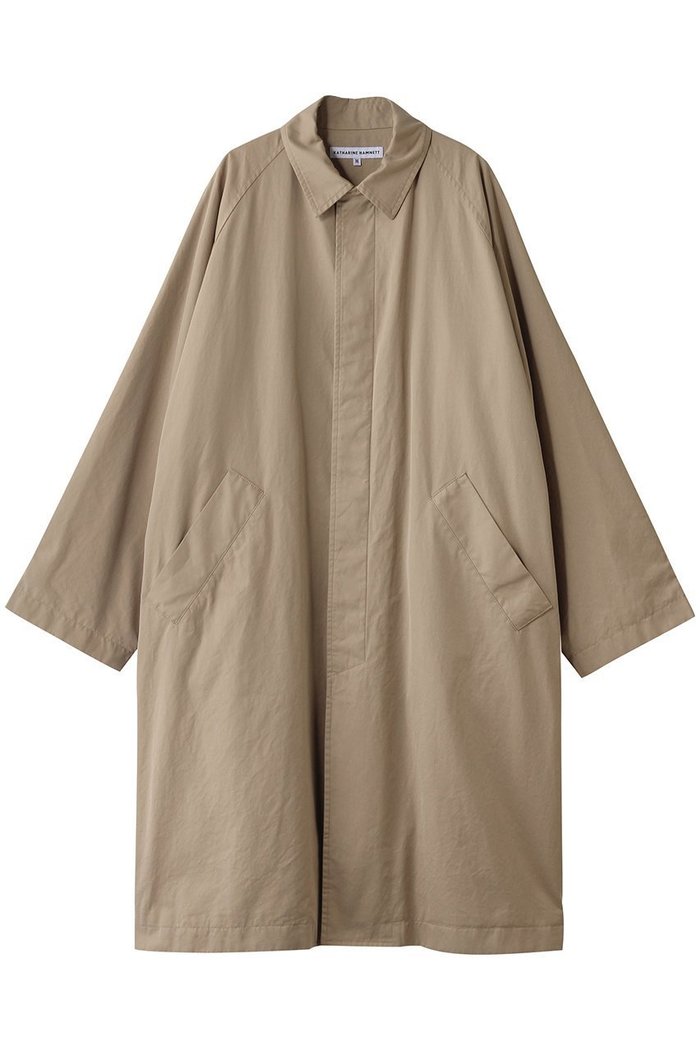 【キャサリンハムネット/KATHARINE HAMNETT LONDON】のガーメントウォッシュ バルマカーン コート インテリア・キッズ・メンズ・レディースファッション・服の通販 founy(ファニー) https://founy.com/ ファッション Fashion レディースファッション Fashion for Women アウター Coat / Outerwear Collection コート・ロングコート・ピーコート Long Coats, Peacoats & More クラシック Classic, Timeless Style スリーブ Sleeve, Long Sleeve / Short Sleeve ロング Long, Long-Length 定番 Standard, Basic Item |ID: prp329100004878865 ipo3291000000036404731