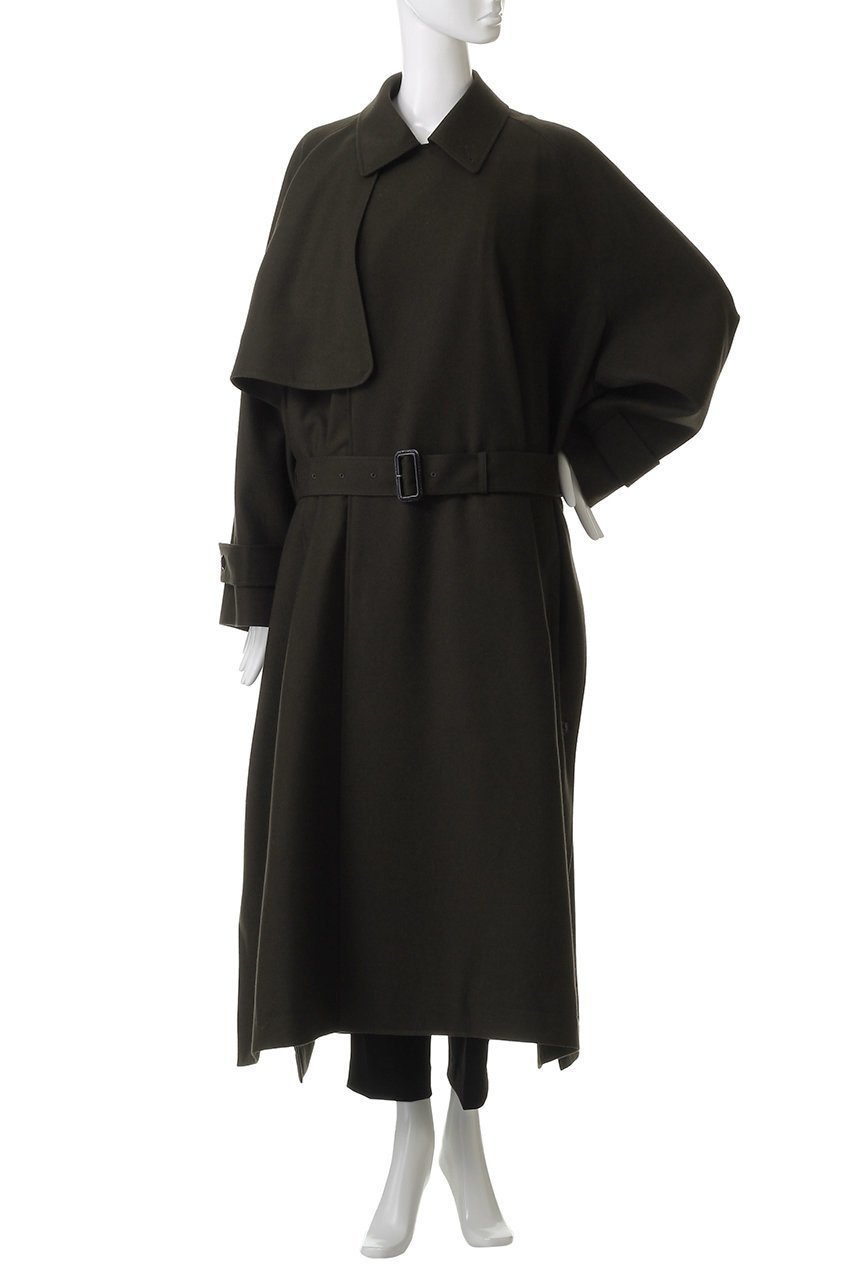 【ザ リラクス/THE RERACS】のトレンチポンチョコート 人気、トレンドファッション・服の通販 founy(ファニー) 　ファッション　Fashion　レディースファッション　Fashion for Women　アウター　Coat / Outerwear Collection　コート・ロングコート・ピーコート　Long Coats, Peacoats & More　ポンチョ・ケープコート　Ponchos & Capes　スタイリッシュ　Stylish, Fashionable　スリーブ　Sleeve, Long Sleeve / Short Sleeve　トレンチ　Trench, Trench Coat　マキシ　Maxi, Full Length　モダン　Modern, Contemporary　ロング　Long, Long-Length　定番　Standard, Basic Item　other-2|ID: prp329100004878866 ipo3291000000036404753