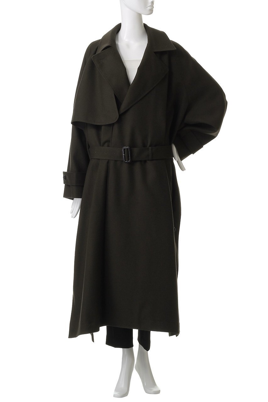 【ザ リラクス/THE RERACS】のトレンチポンチョコート 人気、トレンドファッション・服の通販 founy(ファニー) 　ファッション　Fashion　レディースファッション　Fashion for Women　アウター　Coat / Outerwear Collection　コート・ロングコート・ピーコート　Long Coats, Peacoats & More　ポンチョ・ケープコート　Ponchos & Capes　スタイリッシュ　Stylish, Fashionable　スリーブ　Sleeve, Long Sleeve / Short Sleeve　トレンチ　Trench, Trench Coat　マキシ　Maxi, Full Length　モダン　Modern, Contemporary　ロング　Long, Long-Length　定番　Standard, Basic Item　other-8|ID: prp329100004878866 ipo3291000000036404759