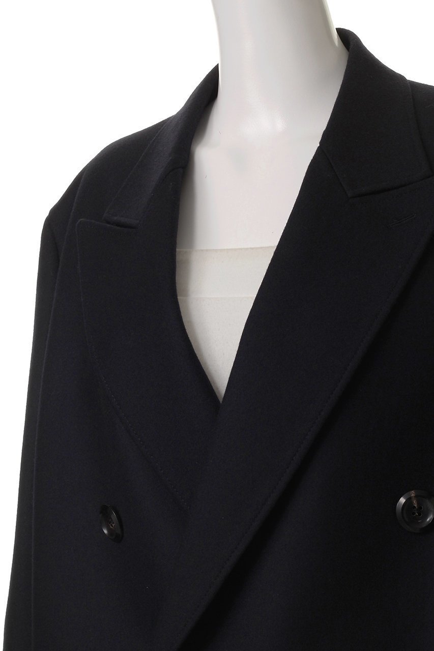 【ザ リラクス/THE RERACS】のダブルピークドテーラードコート 人気、トレンドファッション・服の通販 founy(ファニー) 　ファッション　Fashion　レディースファッション　Fashion for Women　アウター　Coat / Outerwear Collection　コート・ロングコート・ピーコート　Long Coats, Peacoats & More　クラシカル　Classical, Vintage-Inspired　スリット　Slit, Slit Detail　ダブル　Double, Double-Breasted　モダン　Modern, Contemporary　ロング　Long, Long-Length　A/W・秋冬　Autumn/Winter　other-5|ID: prp329100004878867 ipo3291000000036404765