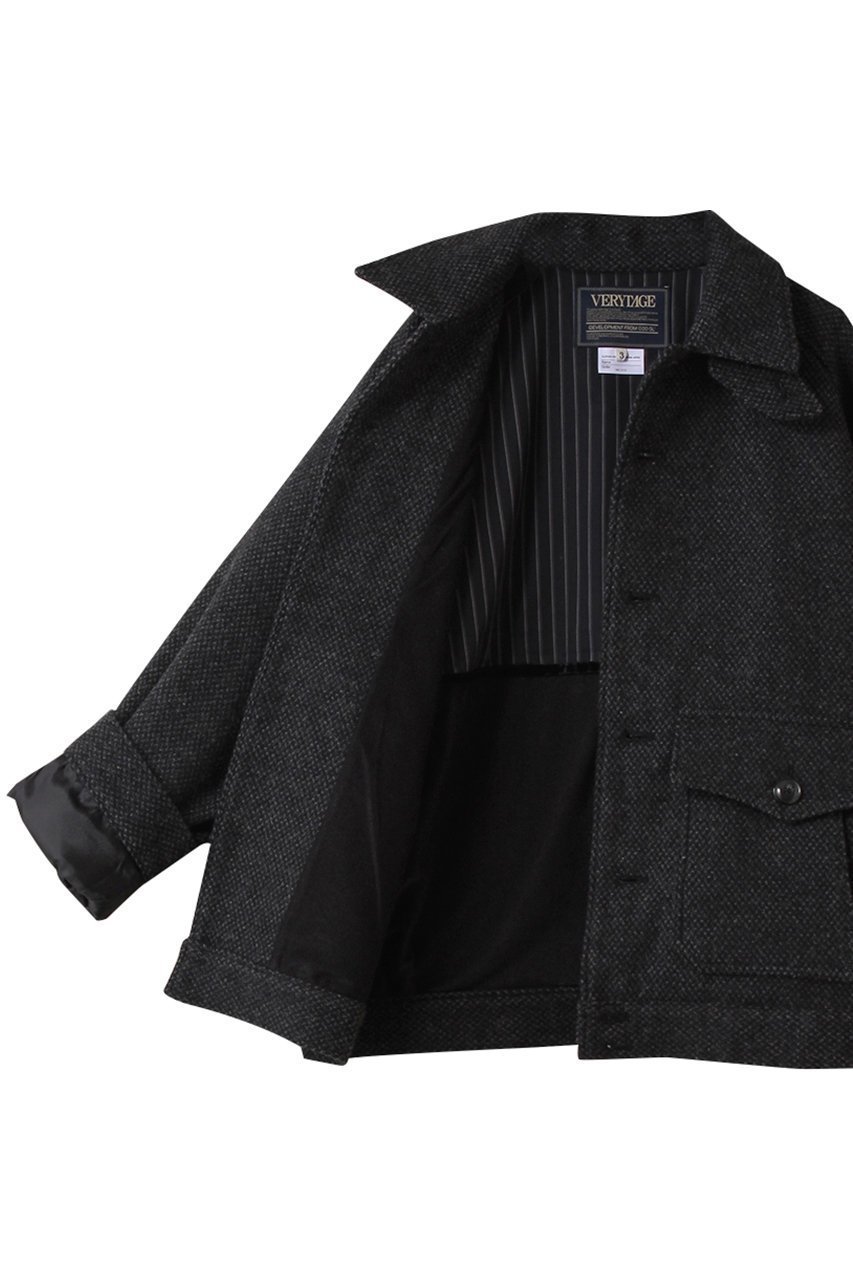 【ベリーテイジ/VERYTAGE / MEN】の【MEN】VERYFIRST ショートコート 人気、トレンドファッション・服の通販 founy(ファニー) ファッション Fashion メンズファッション Fashion for Men ショート Short, Short Length スタイリッシュ Stylish, Fashionable スタンド Stand Collar, Upright Stand フォルム Silhouette, Form ブルゾン Blouson, Bomber Jacket モダン Modern, Contemporary other-6|ID: prp329100004878875 ipo3291000000036404839