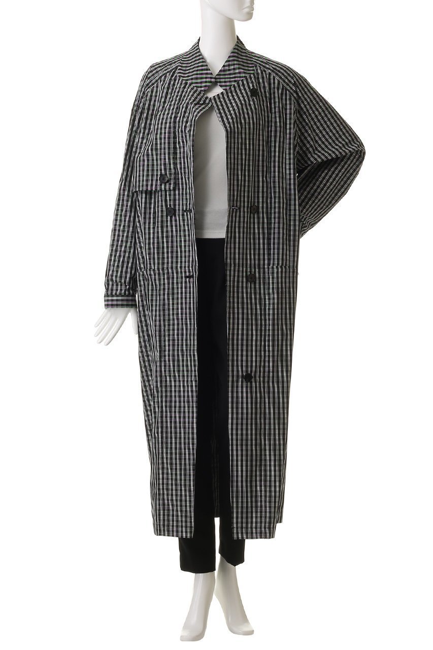 【スタニングルアー/STUNNING LURE】のWaltz ギンガムチェックコクーンコート 人気、トレンドファッション・服の通販 founy(ファニー) 　ファッション　Fashion　レディースファッション　Fashion for Women　アウター　Coat / Outerwear Collection　コート・ロングコート・ピーコート　Long Coats, Peacoats & More　おすすめ　Recommended / Our Picks　ギンガム　Gingham, Gingham Fabric　チェック　Check, Plaid, Tartan　ロング　Long, Long-Length　A/W・秋冬　Autumn/Winter　other-8|ID: prp329100004878877 ipo3291000000036404861