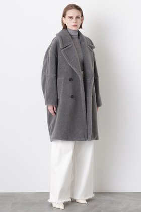 【ヒューエルミュージアム/hueLe Museum】 【STUMBLY】New Silhouette Pea Coat人気、トレンドファッション・服の通販 founy(ファニー) ファッション Fashion レディースファッション Fashion for Women アウター Coat / Outerwear Collection コート・ロングコート・ピーコート Long Coats, Peacoats & More Pコート Pea Coats クラシック Classic, Timeless Style フォルム Silhouette, Form ミドル Middle Length, Mid Height ロング Long, Long-Length |ID:prp329100004878882