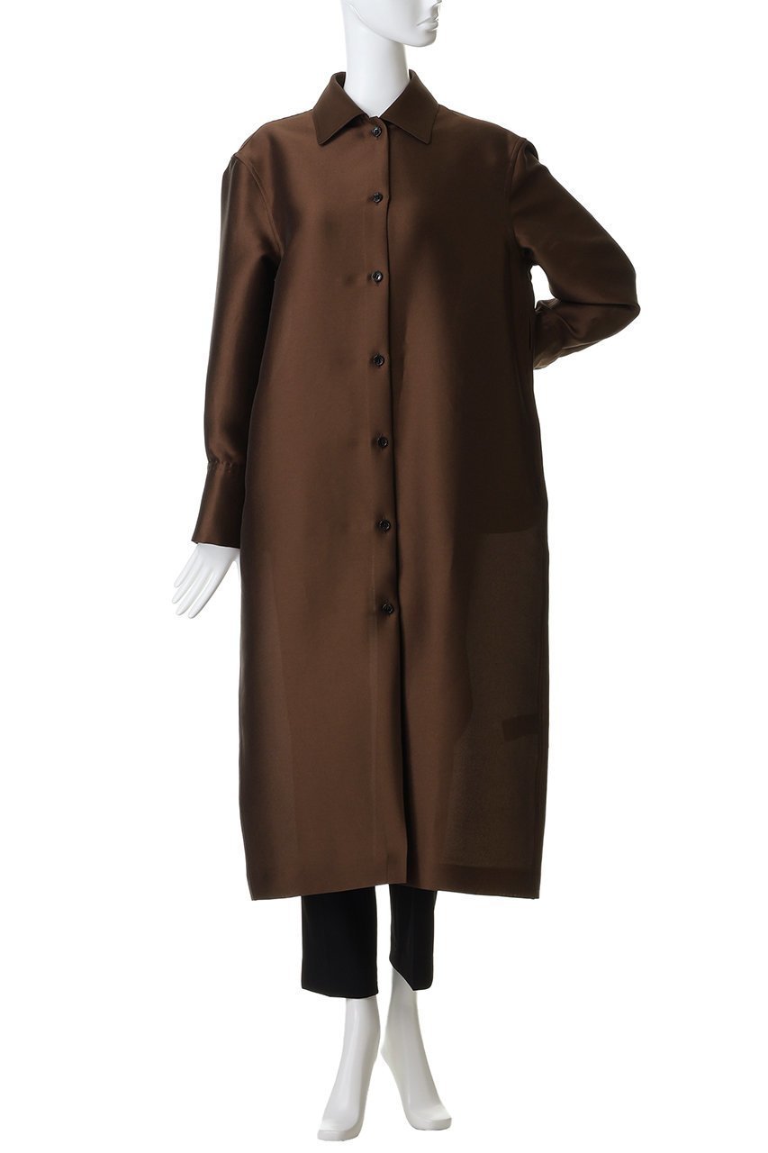 【ジェイドット/j.】のオクタダブルクロス ドレスコート 人気、トレンドファッション・服の通販 founy(ファニー) 　ファッション　Fashion　レディースファッション　Fashion for Women　アウター　Coat / Outerwear Collection　コート・ロングコート・ピーコート　Long Coats, Peacoats & More　ワンピース　Dresses　フォーマル・パーティードレス・結婚式用ドレス　Elegant & Casual Dresses　ドレス　Dress, One-Piece　フォルム　Silhouette, Form　リュクス　Luxury, Elegant, High-End, Chic　ロング　Long, Long-Length　新作・新入荷　New Arrivals / New In　other-7|ID: prp329100004878886 ipo3291000000036405277