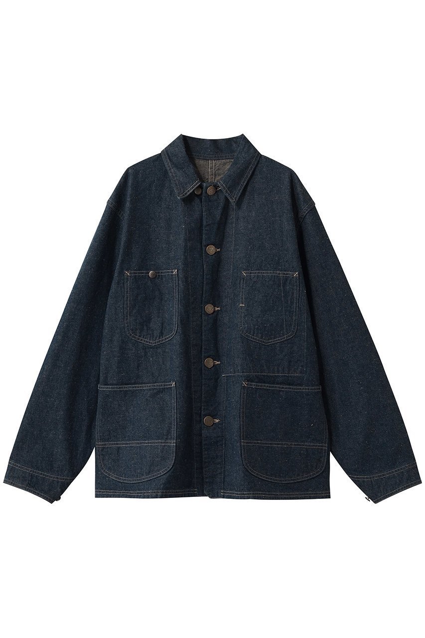 【その他のブランド/Other】の【MEN】#024 LE CHORE ジャケット ONE-WASHED インテリア・キッズ・メンズ・レディースファッション・服の通販 founy(ファニー) 　ファッション　Fashion　メンズファッション　Fashion for Men　ジャケット　Jacket, Outerwear　ブルゾン　Blouson, Bomber Jacket　ワーク　Workwear, Utility Style　ヴィンテージ　Vintage Style　今季　This Season, Current Season　新作・新入荷　New Arrivals / New In　インディゴ|ID: prp329100004878889 ipo3291000000036405298