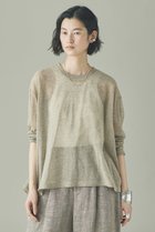 【カレンソロジー/Curensology】のシアーリラックスニットプルオーバー 人気、トレンドファッション・服の通販 founy(ファニー) ファッション Fashion レディースファッション Fashion for Women トップス・カットソー Cut & Sew Tops ニット Knit Tops & Sweaters カジュアルプルオーバー・ニットトップス Pullovers & Knit Tops / Casual Pullovers おすすめ Recommended / Our Picks インナー Innerwear キャミソール Camisole, Spaghetti Strap Top シアー Sheer, See-Through シンプル Simple, Minimal タンク Tank Top, Sleeveless Top デニム Denim, Jeans Material ボトム Bottoms, Lower Wear エレガント 上品 Elegant 夏 Summer 新作・新入荷 New Arrivals / New In thumbnail ベージュ|ID: prp329100004878892 ipo3291000000036405328