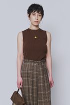 【プルミエ アロンディスモン/1er Arrondissement】のコットンナイロンニットリブタンク 人気、トレンドファッション・服の通販 founy(ファニー) ファッション Fashion レディースファッション Fashion for Women トップス・カットソー Cut & Sew Tops ニット Knit Tops & Sweaters カジュアルプルオーバー・ニットトップス Pullovers & Knit Tops / Casual Pullovers おすすめ Recommended / Our Picks インナー Innerwear セットアップ Set-Up, Coordinated Outfit 夏 Summer 新作・新入荷 New Arrivals / New In 春 Spring S/S・春夏 SS, Spring/Summer, Warm Season thumbnail ブラウン|ID: prp329100004878894 ipo3291000000036405344