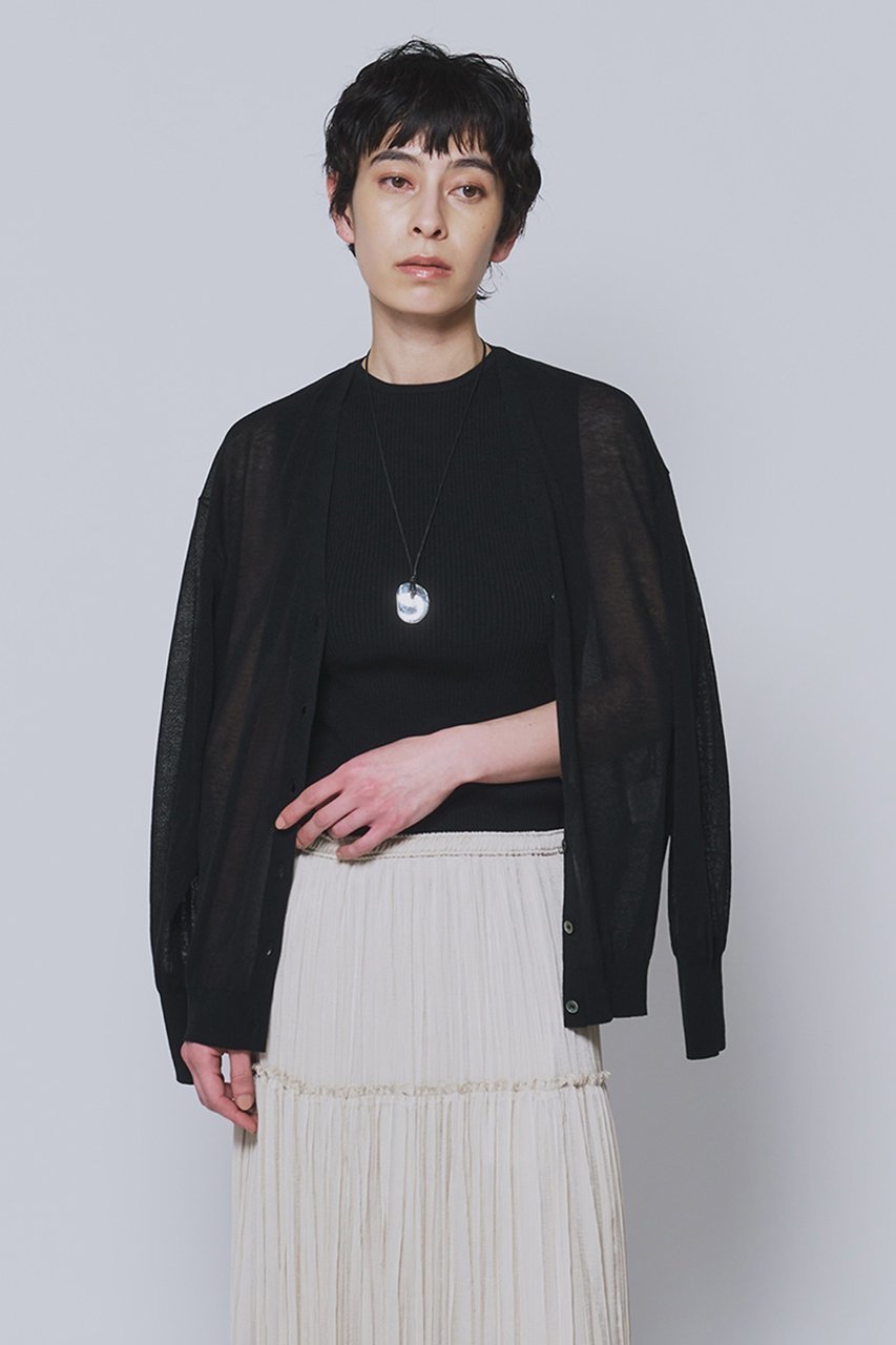 【プルミエ アロンディスモン/1er Arrondissement】のコットンナイロンニットリブタンク 人気、トレンドファッション・服の通販 founy(ファニー) 　ファッション　Fashion　レディースファッション　Fashion for Women　トップス・カットソー　Cut & Sew Tops　ニット　Knit Tops & Sweaters　カジュアルプルオーバー・ニットトップス　Pullovers & Knit Tops / Casual Pullovers　おすすめ　Recommended / Our Picks　インナー　Innerwear　セットアップ　Set-Up, Coordinated Outfit　夏　Summer　新作・新入荷　New Arrivals / New In　春　Spring　S/S・春夏　SS, Spring/Summer, Warm Season　other-4|ID: prp329100004878894 ipo3291000000036405348